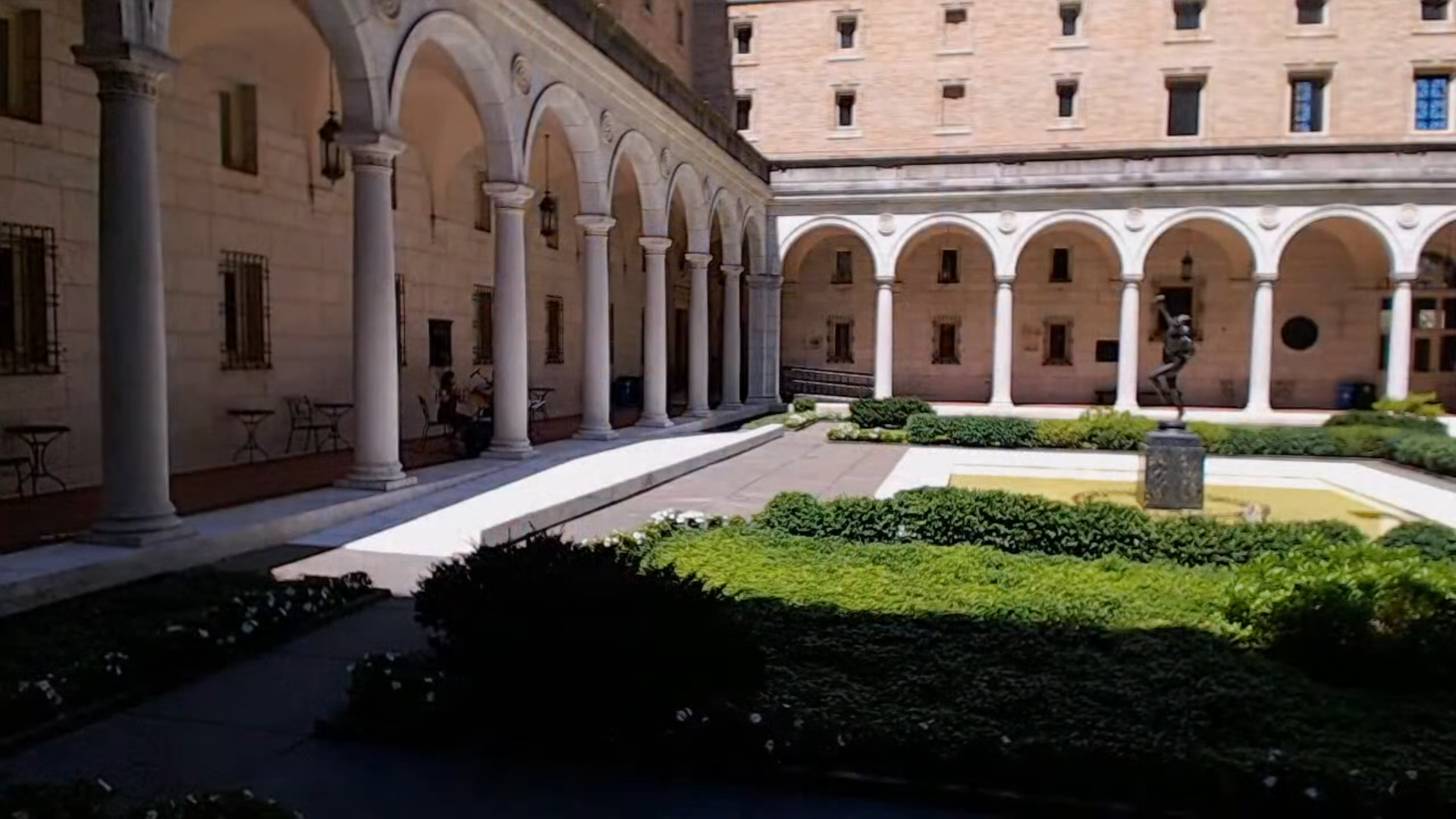 Courtyard at Boston Public Library